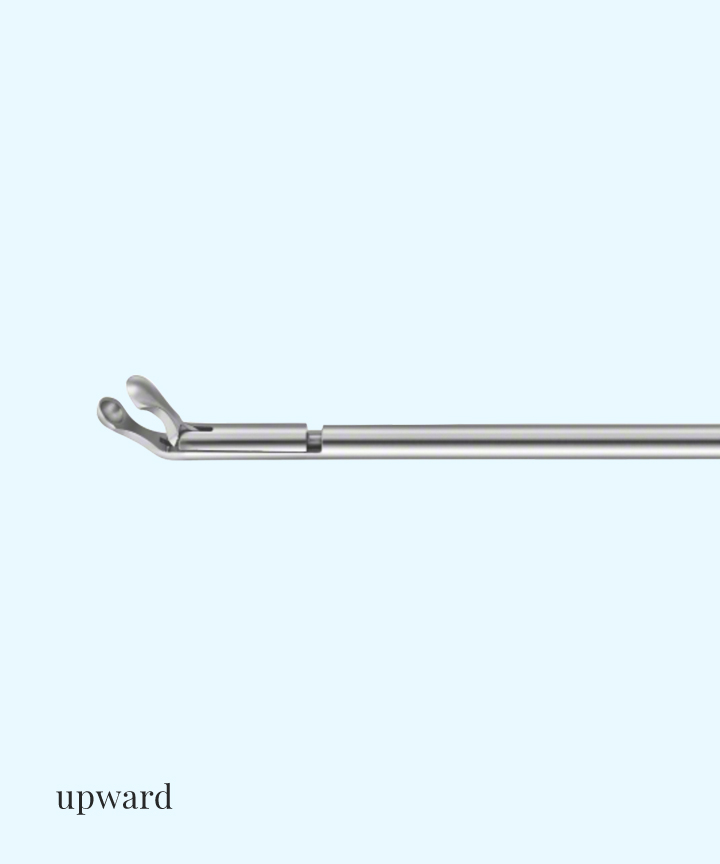 ORIENT MEDICAL Micro Laryngeal Forceps – Straight, 2mm X 230mm, ENT Throat Surgical Instruments