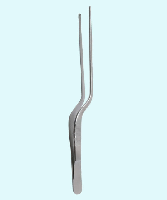 Bayonet Forceps 6" Tooth