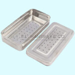 Perforated Tray with Lids made of stainless steel 304 grade • Buy Online • Used in Hospitals, Labs & Clinics • Best price & best quality