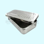 Perforated Tray with Lids made of stainless steel 304 grade • Buy Online • Used in Hospitals, Labs & Clinics • Best price & best quality