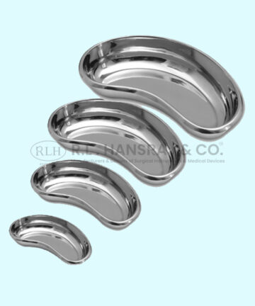 Kidney Tray • Stainless Steel • Various Sizes Available - 6", 8", 10", 12"