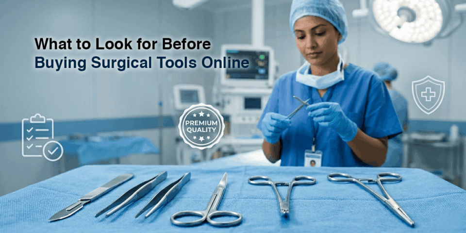 What to Look for Before Buying Surgical Tools Online