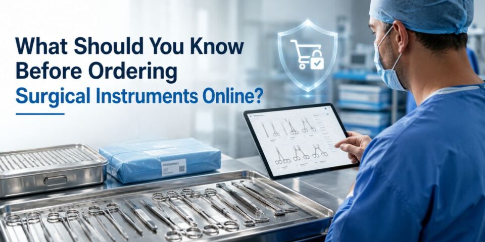 What Should You Know Before Ordering Surgical Instruments Online?