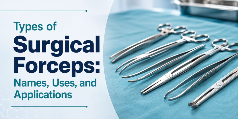 Types of Surgical Forceps: Names, Uses, and Applications